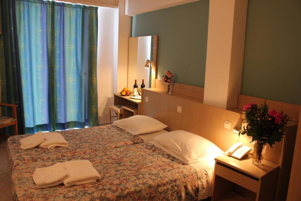 Rhodes City Moschos Hotel חדר תמונה