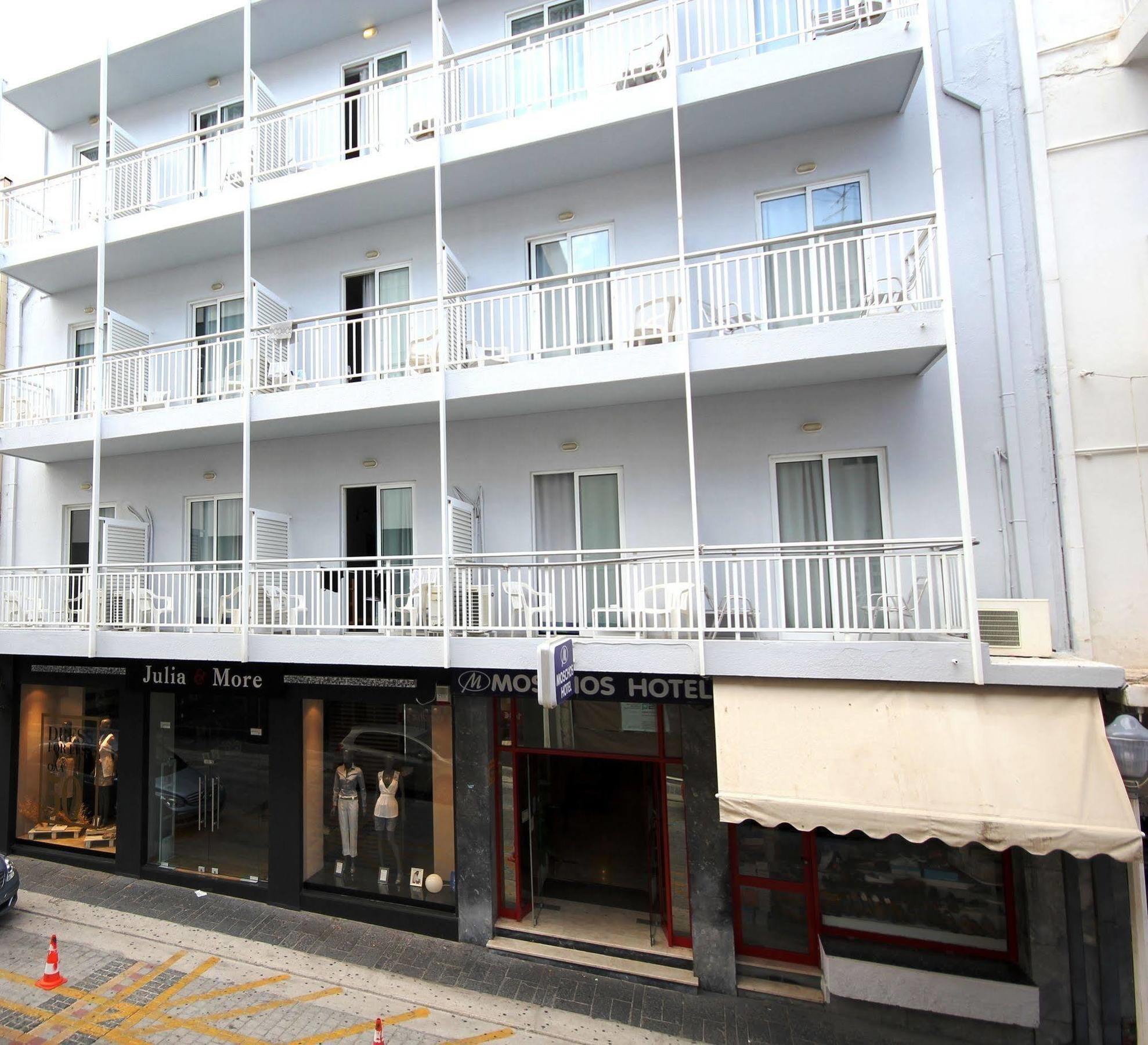 Rhodes City Moschos Hotel מראה חיצוני תמונה